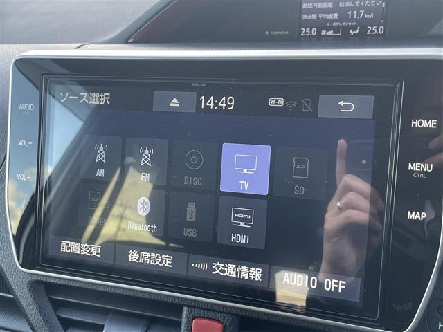 ノア ハイブリッドG 純正ナビゲーション/バックカメラ/フリップダウンモニター/前後ドライブレコーダー/ビルトインETC2.0/デジタルインナーミラー/TRDエアロ/両側電動スライドドア/社外足回り(純正品車載)(6枚目)