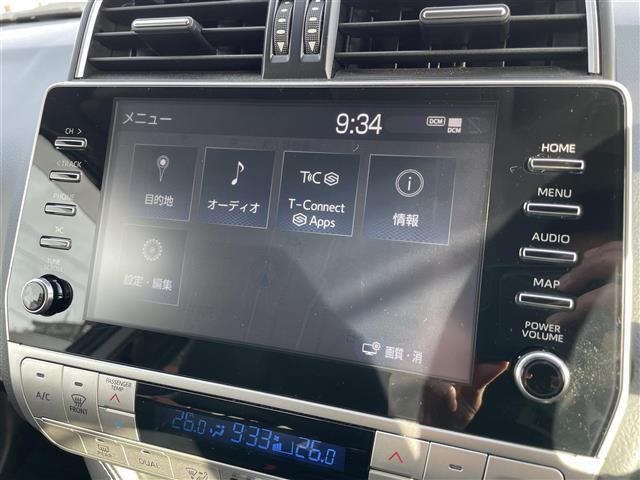 ランドクルーザープラド ＴＸ　Ｌパッケージ　マットブラックエディション　ワンオーナー　４ＷＤ　純正ディスプレイオーディオ　Ｔコネクトナビ　プリクラッシュセーフティ　レーダークルーズコントロール　前席パワーシート　シートヒーター　エアシート　前後ドライブレコーダー（6枚目）