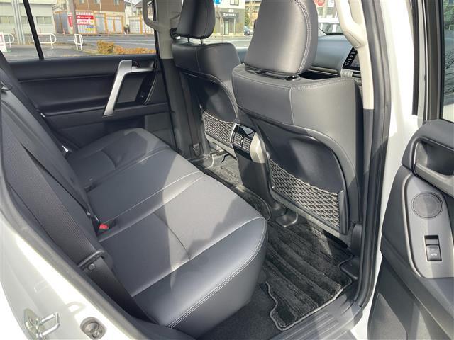 ランドクルーザープラド ＴＸ　Ｌパッケージ　マットブラックエディション　ワンオーナー　４ＷＤ　純正ディスプレイオーディオ　Ｔコネクトナビ　プリクラッシュセーフティ　レーダークルーズコントロール　前席パワーシート　シートヒーター　エアシート　前後ドライブレコーダー（27枚目）