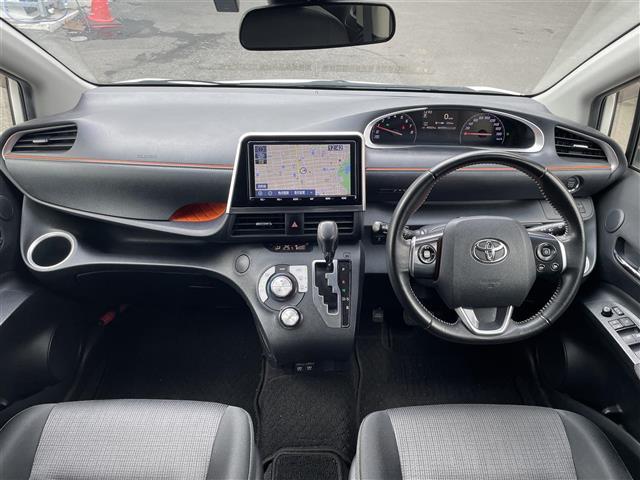 シエンタ G 純正SDナビ 両側パワースライドドア バックカメラ プリクラッシュセーフティ レーンディパーチャーアラート コーナーセンサー オートマチックハイビーム パーキングサポートブレーキ アイドリングストップ(42枚目)