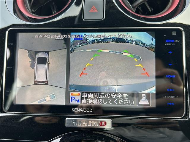 ノート ｅ－パワー　ニスモ　社外メモリナビ　ＣＤ　ＤＶＤ　Ｂｌｕｅｔｏｏｔｈ　フルセグＴＶ　ＥＴＣ　ドライブレコーダー　デジタルインナー　全方位カメラ　衝突軽減ブレーキ　レーンキープアシスト　コーナーセンサー　スマートキー（27枚目）