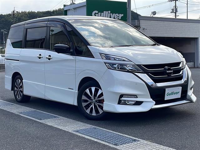 セレナ ハイウェイスター　ＶセレクションＩＩ　禁煙車　アルパインナビ　フリップダウン　全周囲カメラ　両側パワースライドドア　インテリジェントルームミラー　前席シートヒーター　プロパイロット　ツィータースピーカー　マフラーカッター　プッシュスタート（30枚目）