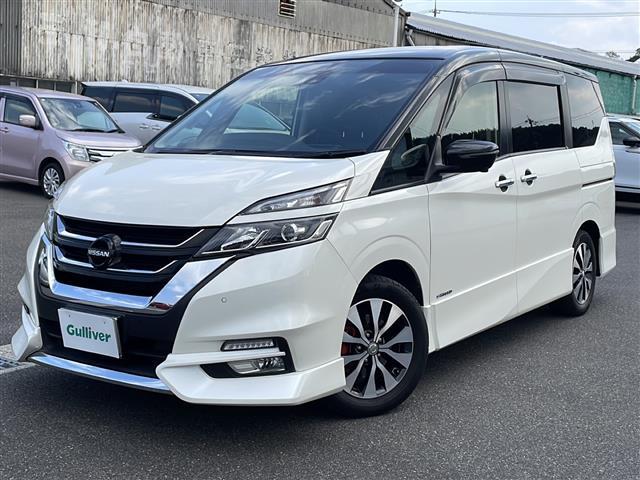 セレナ ハイウェイスター　ＶセレクションＩＩ　禁煙車　アルパインナビ　フリップダウン　全周囲カメラ　両側パワースライドドア　インテリジェントルームミラー　前席シートヒーター　プロパイロット　ツィータースピーカー　マフラーカッター　プッシュスタート（32枚目）