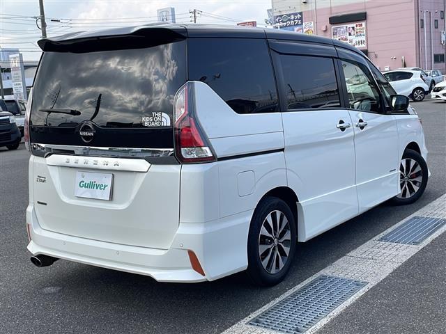 セレナ ハイウェイスター　ＶセレクションＩＩ　禁煙車　アルパインナビ　フリップダウン　全周囲カメラ　両側パワースライドドア　インテリジェントルームミラー　前席シートヒーター　プロパイロット　ツィータースピーカー　マフラーカッター　プッシュスタート（36枚目）