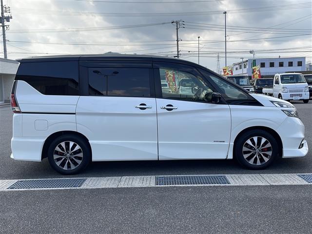 セレナ ハイウェイスター　ＶセレクションＩＩ　禁煙車　アルパインナビ　フリップダウン　全周囲カメラ　両側パワースライドドア　インテリジェントルームミラー　前席シートヒーター　プロパイロット　ツィータースピーカー　マフラーカッター　プッシュスタート（37枚目）