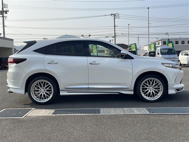 ハリアー エレガンス 禁煙車 サンルーフ モデリスタエアロ 社外20インチアルミホイール アルパインナビ Bluetooth フルセグTV バックカメラ クルーズコントロール ステアリングスイッチ 電子制御パーキングブレー(36枚目)