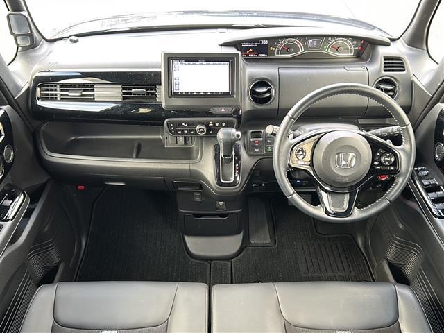 Ｎ－ＢＯＸカスタム Ｌターボ　ワンオーナー　禁煙車　スマートキー　プッシュスタート　ＥＴＣ　両側パワースライドドア　社外メモリナビ（ＤＴＶ／ＢＴ／ＤＶＤ／ラジオ）　バックカメラ　オートエアコン　オートライト　保証書　取扱説明書（4枚目）