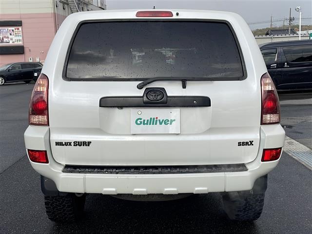 ハイラックスサーフ ＳＳＲ－Ｘ　禁煙車　リモコンキー　前後ドライブレコーダー　社外ディスプレイオーディオ（ＢＴ／ＤＶＤ／ＵＳＢ／ラジオ）　社外シートカバー　オートエアコン　オートライト　ＴＲＤアルミホイール　純正フロアマット（33枚目）