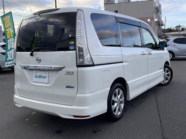 セレナ ハイウェイスター　Ｓ－ハイブリッド　禁煙車　ワンオーナー車　純正ナビ　Ｂｌｕｅｔｏｏｔｈ　フルセグＴＶ　バックカメラ　社外フリップダウンモニター　両側パワースライドドア　キセノンヘッドライト　クルーズコントロール　スマートキー　ＥＴＣ（36枚目）