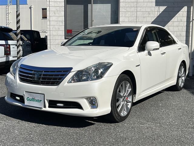 クラウンハイブリッド Gパッケージ 純正ナビ AM/FM/CD/DVD/SD/TV/USB 1オーナー ETC 前後ドラレコ 全席パワーシート、シートヒーター、クーラーD,N席 後席サンシェード 社外ウェルカムライト 保証書 取説(33枚目)