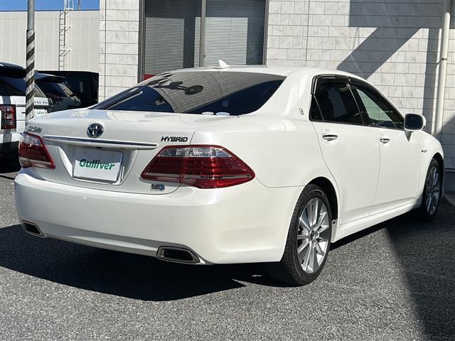 クラウンハイブリッド Gパッケージ 純正ナビ AM/FM/CD/DVD/SD/TV/USB 1オーナー ETC 前後ドラレコ 全席パワーシート、シートヒーター、クーラーD,N席 後席サンシェード 社外ウェルカムライト 保証書 取説(36枚目)