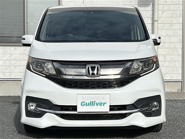 ステップワゴンスパーダ スパーダ・クールスピリット　純正ナビ　ＦＭ／ＡＭ／ＢＴ／ＤＶＤ／ＣＤ／ＴＶ／ＳＤ／ｉＰｏｄ／　ＥＴＣ　両側スライド　シートヒーターＤＮ席　サンシェード　純正フロア　追従クルコン　ＴＲＣ　レーンアシスト　ＬＥＤヘッド　保証書　取説（28枚目）