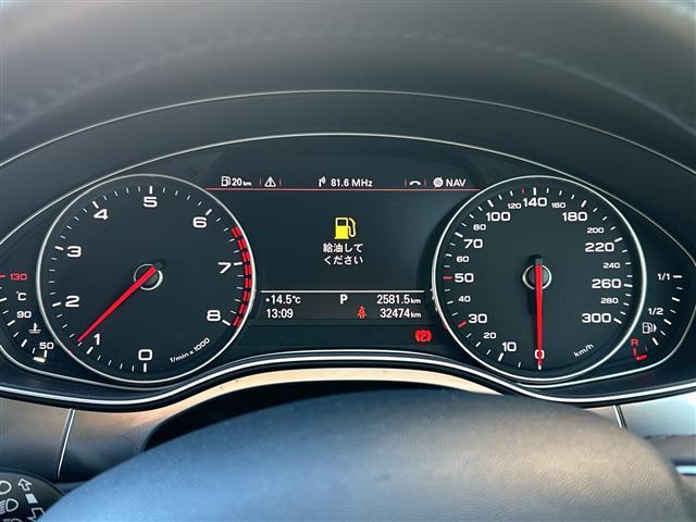 Ａ６アバント ２．８ＦＳＩクワトロ　ワンオーナー　ＥＴＣ　ルーフレール　ＬＥＤライト　ステアリングスイッチ　パワーシート（Ｄ／Ｎ）　プレミアムサウンド（ＢＯＳＥ）　プッシュスタート　純正フロア　オートライト　パーキングセンサー　ＴＲＣ（14枚目）