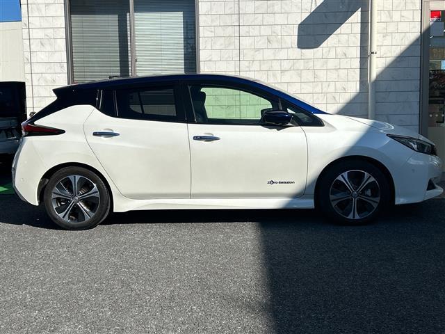 リーフ Ｇ　１オーナー　純正ナビ　ＦＭ／ＡＭ／ＵＳＢ／ＢＴ／ＴＶ／ＤＶＤ／ＣＤ　ＥＴＣ　シートヒーターＤＮ　ステアリングヒーター　追従クルコン　Ｐアシスト　３６０度カメラ　純正フロア　ＬＥＤヘッド　保証書　取説（39枚目）