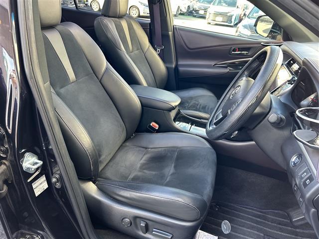 ハリアー プレミアム アドバンスドパッケージ スタイルモーヴ 純正ナビ サンルーフ JBLオーディオ モデリスタエアロ 純正ドライブレコーダー ビルトインETC シートヒーター パワーシート メモリーシート スマートキー2本 保証書 取扱説明書(28枚目)