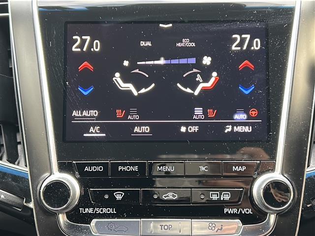 クラウンハイブリッド RS サンルーフ 純正ナビ バックカメラ 前方純ドラレコ PCS LTA PSB RSA クリアランスソナー レーダークルコン 前席パワーシート シートヒーター ETC パドルシフト LEDヘッドライト(11枚目)