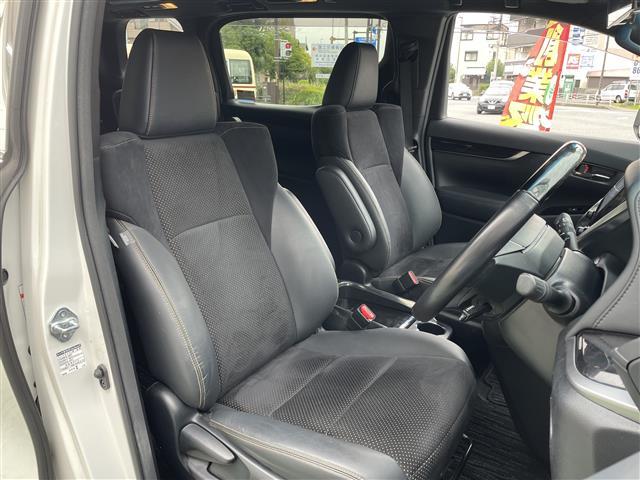 アルファード 2.5S タイプゴールド ワンオーナー サンルーフ 純正ナビ TV 純正フリップダウンモニター ETC TSS ハーフレザーシート 両側パワースライドドア パワーバックドア レーダークルーズコントロール 前後ドライブレコーダー(12枚目)