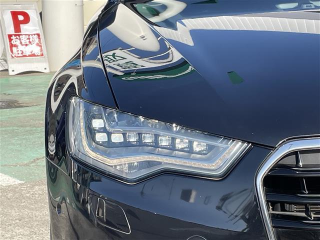 Ａ６ ２．８ＦＳＩクワトロ　純正ナビ　フルセグＴＶ　全方位カメラ　黒革シート　シートヒーター　ＥＴＣ　ＢＯＳＥサウンド　パーキングアシスト（10枚目）