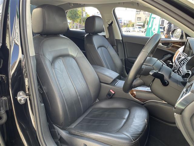 Ａ６ ２．８ＦＳＩクワトロ　純正ナビ　フルセグＴＶ　全方位カメラ　黒革シート　シートヒーター　ＥＴＣ　ＢＯＳＥサウンド　パーキングアシスト（12枚目）