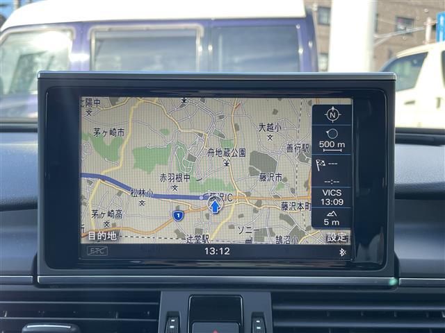 Ａ６ ２．８ＦＳＩクワトロ　純正ナビ　フルセグＴＶ　全方位カメラ　黒革シート　シートヒーター　ＥＴＣ　ＢＯＳＥサウンド　パーキングアシスト（21枚目）