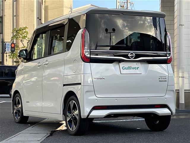 ルークス ハイウェイスター Gターボプロパイロットエディション 純正ナビ プロパイロット 衝突軽減 ACC レーンキープ 全方位カメラ 両側パワスラ パワスラハンズフリー ビルトインETC ドラレコ オートハイビーム LEDライト スペアキー 純正15インチAW(43枚目)