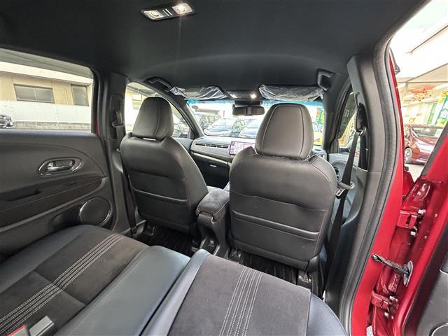 ヴェゼル ハイブリッドＲＳ・ホンダセンシング　ワンオーナー　社外１０インチメモリナビ　Ｈｏｎｄａ　ＳＥＮＳＩＮＧ　アイドリングストップ　バックカメラ　レオニスホイール　ＬＥＤヘッドライト　前後ドライブレコーダー　シートヒーター　プッシュスタート（23枚目）