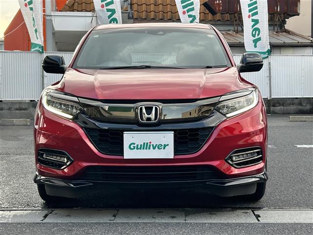 ヴェゼル ハイブリッドＲＳ・ホンダセンシング　ワンオーナー　社外１０インチメモリナビ　Ｈｏｎｄａ　ＳＥＮＳＩＮＧ　アイドリングストップ　バックカメラ　レオニスホイール　ＬＥＤヘッドライト　前後ドライブレコーダー　シートヒーター　プッシュスタート（28枚目）