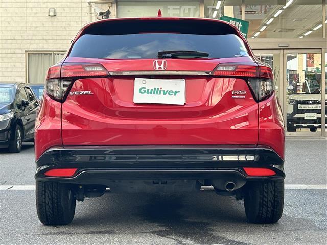 ヴェゼル ハイブリッドＲＳ・ホンダセンシング　ワンオーナー　社外１０インチメモリナビ　Ｈｏｎｄａ　ＳＥＮＳＩＮＧ　アイドリングストップ　バックカメラ　レオニスホイール　ＬＥＤヘッドライト　前後ドライブレコーダー　シートヒーター　プッシュスタート（32枚目）