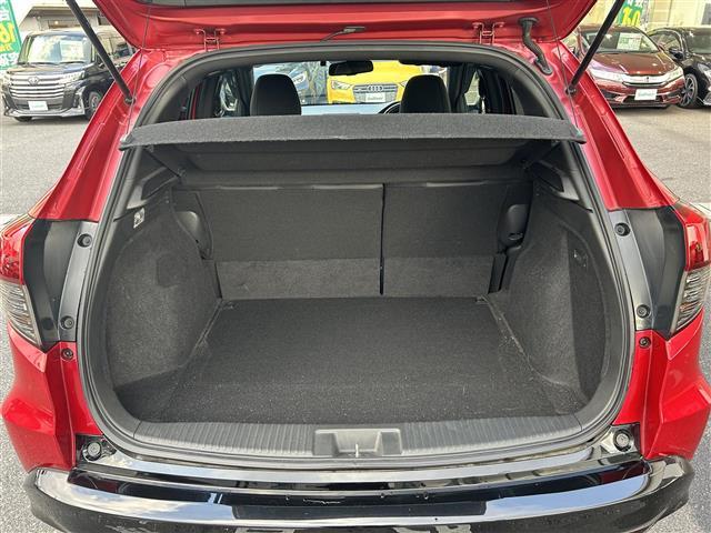 ヴェゼル ハイブリッドＲＳ・ホンダセンシング　ワンオーナー　社外１０インチメモリナビ　Ｈｏｎｄａ　ＳＥＮＳＩＮＧ　アイドリングストップ　バックカメラ　レオニスホイール　ＬＥＤヘッドライト　前後ドライブレコーダー　シートヒーター　プッシュスタート（37枚目）