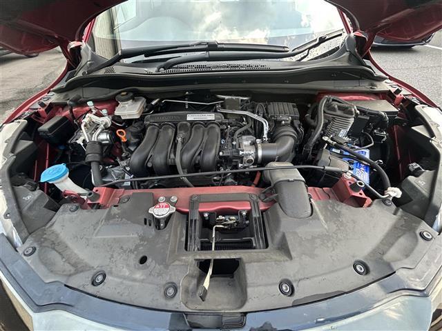 ヴェゼル ハイブリッドＲＳ・ホンダセンシング　ワンオーナー　社外１０インチメモリナビ　Ｈｏｎｄａ　ＳＥＮＳＩＮＧ　アイドリングストップ　バックカメラ　レオニスホイール　ＬＥＤヘッドライト　前後ドライブレコーダー　シートヒーター　プッシュスタート（38枚目）