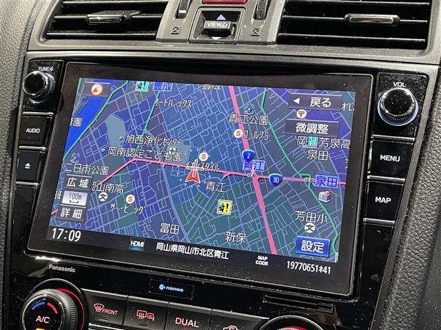 ＷＲＸ Ｓ４ ＳＴＩスポーツアイサイト　純正８インチナビ　サンルーフ　ＳＴＩエアロ　アイサイト　ブラインドスポットモニター　コーナーセンサーＰＬＯＶＡリアウィング　ＲＥＣＡＲＯシート　シートヒーター　パワーシート　純正１８インチＡＷ　ＥＴＣ（5枚目）