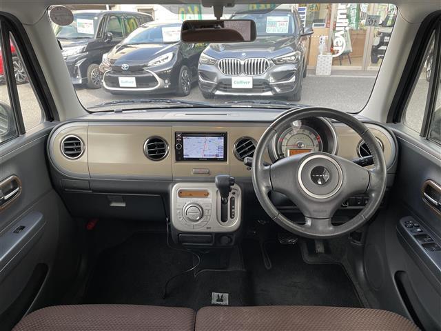 アルトラパン XL 社外SDナビ バックカメラ D席シートヒーター アイドリングストップ プッシュスタート スマートキー 純正14インチアルミホイール パワーステアリング パワーウィンドウ 保証書 記録簿 取扱説明書(12枚目)