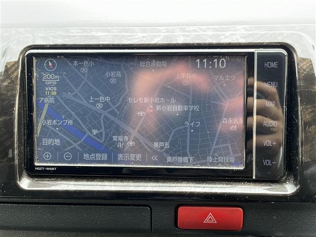 ハイエースバン スーパーGL ダーク プライムII 純正SDナビ/Bluetooth/フルセグTV/衝突軽減ブレーキ/車線逸脱警報装置/クリアランスソナー/パーキングサポートサポートブレーキ/プッシュスタート/全方位カメラ(4枚目)