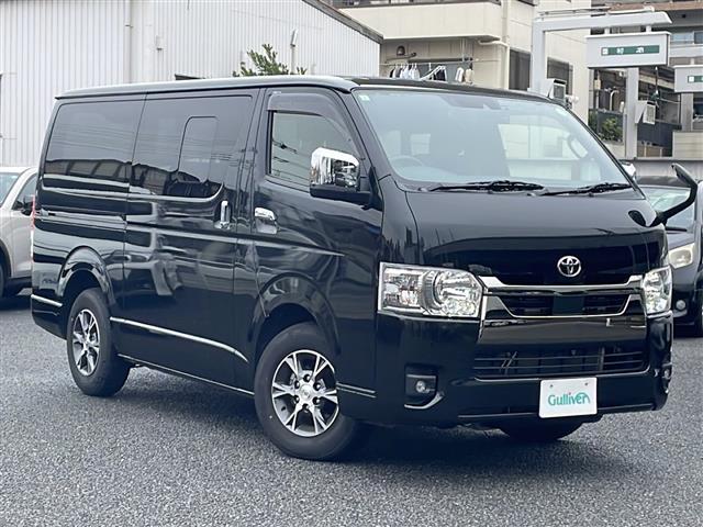 ハイエースバン スーパーGL ダーク プライムII 純正SDナビ/Bluetooth/フルセグTV/衝突軽減ブレーキ/車線逸脱警報装置/クリアランスソナー/パーキングサポートサポートブレーキ/プッシュスタート/全方位カメラ(25枚目)