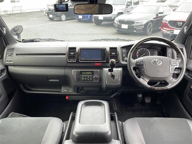 ハイエースバン スーパーGL ダーク プライムII 純正SDナビ/Bluetooth/フルセグTV/衝突軽減ブレーキ/車線逸脱警報装置/クリアランスソナー/パーキングサポートサポートブレーキ/プッシュスタート/全方位カメラ(38枚目)