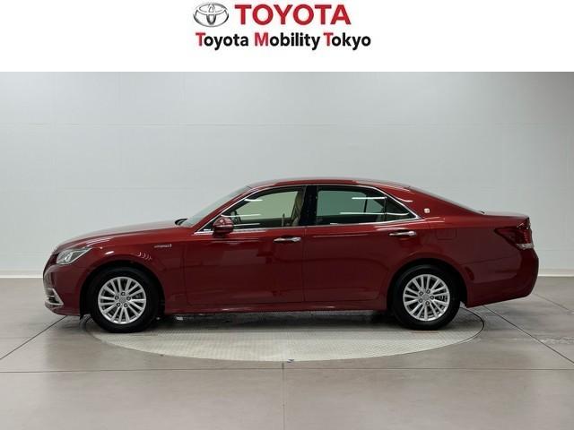 クラウンハイブリッド ロイヤルサルーン　点検記録簿　１オーナー車　フルセグテレビ　Ｂカメラ　ＬＥＤヘッドランプ　ＤＶＤ再生機能　盗難防止システム　スマキー　オートクルーズコントロール　電動パワーシート　ＥＳＣ　ＥＴＣ付き　アイスト　エアコン（3枚目）