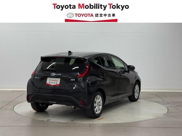 アクア Z LEDヘッドライト スマートキー 100V電源 イモビライザー アルミホイール ドライブレコーダー オートクルーズコントロール 点検記録簿 フルセグTV エアコン ESC ナビ&TV ETC キーレス(2枚目)