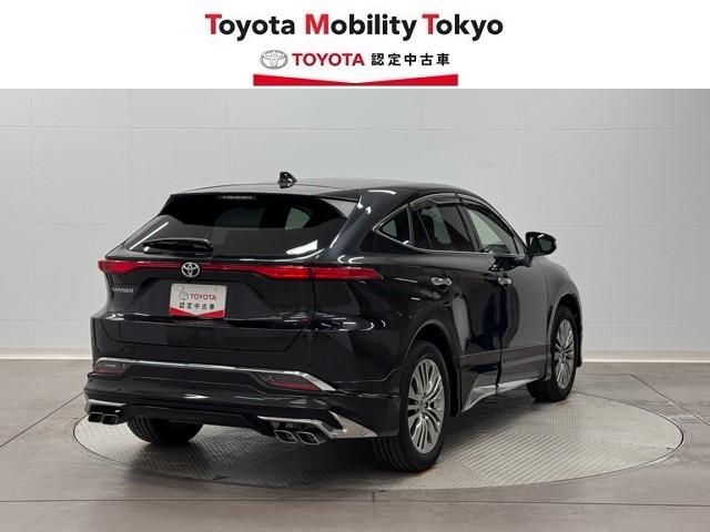 ハリアー G 衝突回避ブレーキ AUX接続 セキュリティーアラーム AAC バックモニタ- 記録簿有 エアロ 1オーナ 横滑防止装置 LEDランプ スマキー キーフリー AW ETC車載器 PS パワーウインドウ(2枚目)