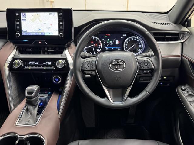 ハリアー G 衝突回避ブレーキ AUX接続 セキュリティーアラーム AAC バックモニタ- 記録簿有 エアロ 1オーナ 横滑防止装置 LEDランプ スマキー キーフリー AW ETC車載器 PS パワーウインドウ(4枚目)