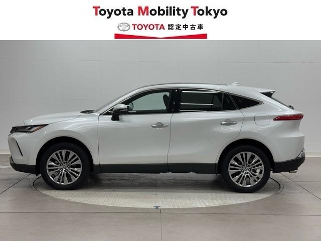 ハリアーハイブリッド Z レザーパッケージ ナビTV LEDライト 本革 エアコン 横滑り防止 ドラレコ付 クルーズコントロール Pシート ガラスルーフ メディアプレイヤー接続 キーレスエントリー フルセグテレビ アイドリングストップ アルミ(3枚目)