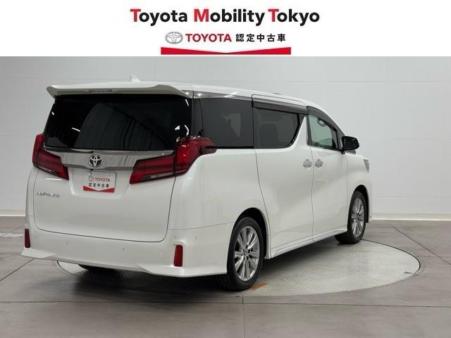 アルファード ２．５Ｓ　タイプゴールド　イモビ　バックモニタ－　ＬＥＤランプ　ＷＳＲ　リアオートエアコン　点検記録簿　ドライブレコーダ　エアコン　ＤＶＤプレーヤー　横滑防止装置　ＡＣ１００Ｖ電源　アルミ　パワーウィンドウ　ＡＢＳ　キーレス（2枚目）