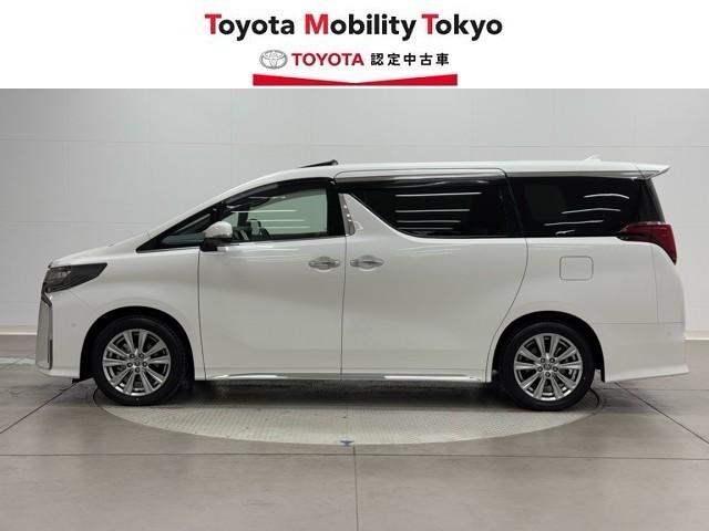 アルファード ２．５Ｓ　タイプゴールド　イモビ　バックモニタ－　ＬＥＤランプ　ＷＳＲ　リアオートエアコン　点検記録簿　ドライブレコーダ　エアコン　ＤＶＤプレーヤー　横滑防止装置　ＡＣ１００Ｖ電源　アルミ　パワーウィンドウ　ＡＢＳ　キーレス（3枚目）