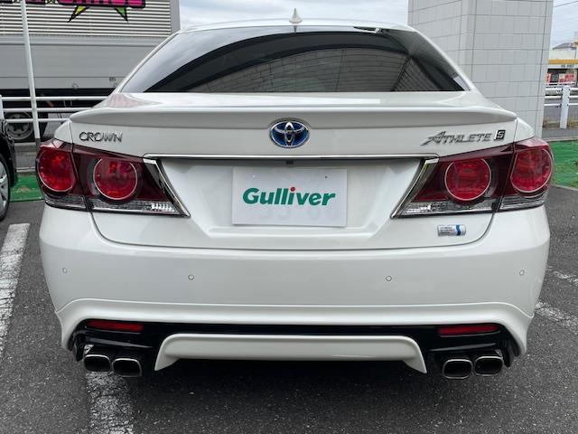 クラウンハイブリッド アスリートＳ　Ｊ－フロンティアリミテッド　フルエアロ　サンルーフ　トヨタセーフティーセンス　純正メモリナビ　ハーフレザーシート　前席パワーシート　前席シートヒーター　バックカメラ　クリアランスソナー　純正ドライブレコーダー　プッシュスタート（8枚目）