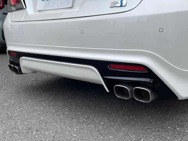 クラウンハイブリッド アスリートＳ　Ｊ－フロンティアリミテッド　フルエアロ　サンルーフ　トヨタセーフティーセンス　純正メモリナビ　ハーフレザーシート　前席パワーシート　前席シートヒーター　バックカメラ　クリアランスソナー　純正ドライブレコーダー　プッシュスタート（9枚目）