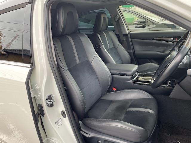 クラウンハイブリッド アスリートＳ　Ｊ－フロンティアリミテッド　フルエアロ　サンルーフ　トヨタセーフティーセンス　純正メモリナビ　ハーフレザーシート　前席パワーシート　前席シートヒーター　バックカメラ　クリアランスソナー　純正ドライブレコーダー　プッシュスタート（33枚目）