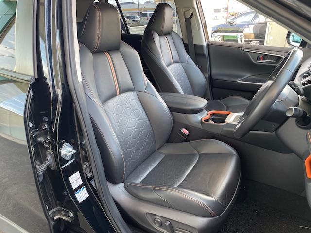 ＲＡＶ４ アドベンチャー　ワンオーナー　ＴＲＤフロントバンパーガーニッシュ　トヨタセーフティーセンス　純正ＳＤナビ　レザーシート　運転席パワーシート　前席シートヒーター　前席シートベンチレーション　ステアリングヒーター（25枚目）