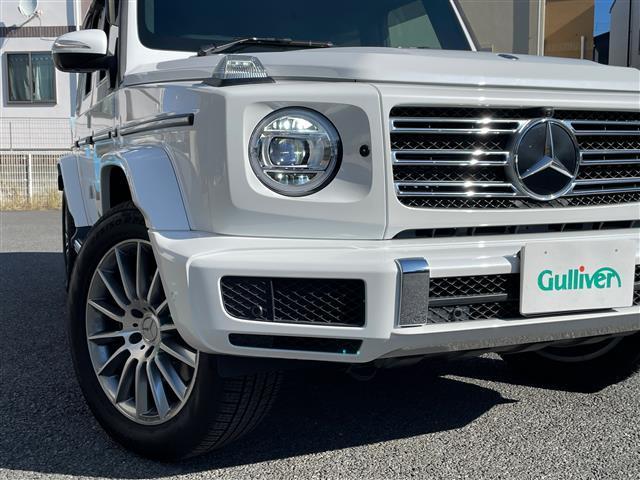 Gクラス G400d AMGライン ワンオーナー ラグジュアリーPKG アダプティブダンピング サンルーフ ブルメスターサウンド レーダーセーフティPKG 黒革シート 純正ナビ 360°カメラ ETC2.0 R6/7年ディーラー整備記録(19枚目)