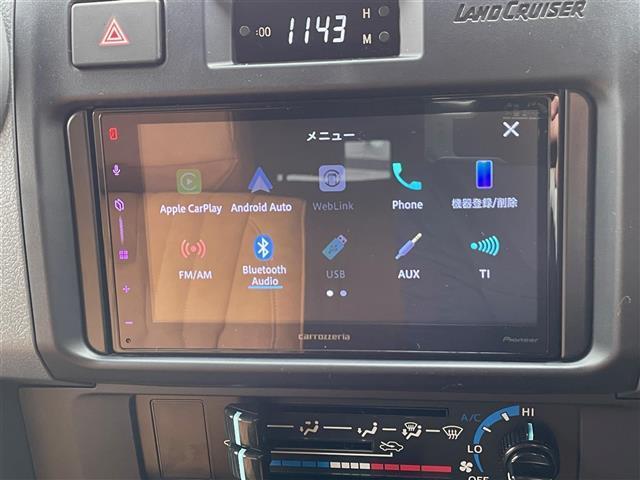 ランドクルーザー70 AX ワンオーナー 社外16インチAW LEDライト 革調シートカバー 社外ディスプレイオーディオ バックモニター ETC2.0 社外デジタルミラー 社外セキュリティ クルーズコントロール PCS LKA(23枚目)