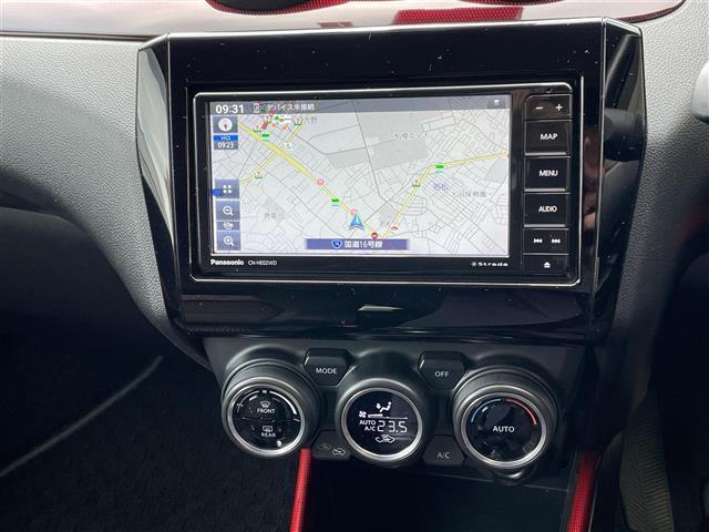 スイフトスポーツ ベースグレード　ワンオーナー　６ＭＴ　ＳＳＲ１７インチＡＷ　フジツボマフラー　ＧＲｅｄｄｙフロントスポイラー　ナビ　全方位カメラ　ＥＴＣ　スズキセーフティサポート　レーダークルーズ　ＰＣＳ　ＬＫＡ　ＢＳＭ（7枚目）