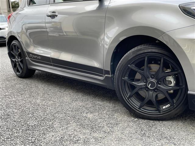 スイフトスポーツ ベースグレード　ワンオーナー　６ＭＴ　ＳＳＲ１７インチＡＷ　フジツボマフラー　ＧＲｅｄｄｙフロントスポイラー　ナビ　全方位カメラ　ＥＴＣ　スズキセーフティサポート　レーダークルーズ　ＰＣＳ　ＬＫＡ　ＢＳＭ（35枚目）